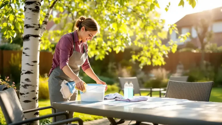 Dopřejte svému zahradnímu nábytku účinné čištění a ochranu kterou si opravdu zaslouží