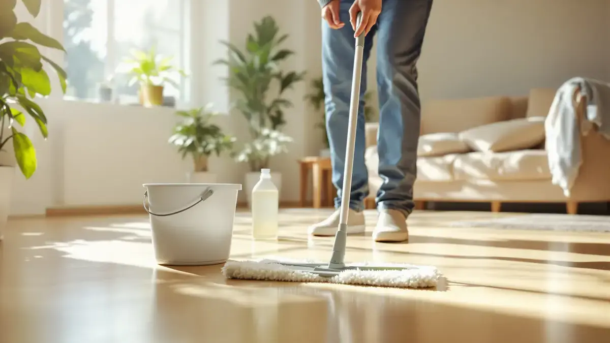 Přidejte tuto přísadu do vody na čištění a prodlužte čistotu svých podlah